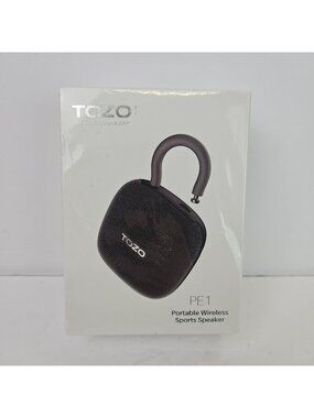 TOZO Portable Bluetooth 5.4 Wireless Speaker Clip On with Adjustable Carabiner